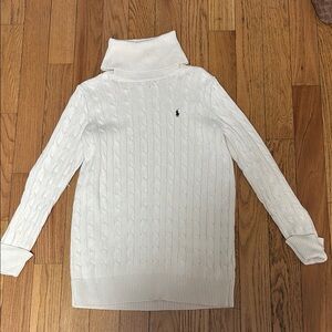 Ralph Lauren Ivory Cable Knit Sweater